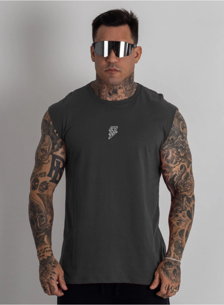 Regata Crown Japonesa Reta Bodybuilder Grafite