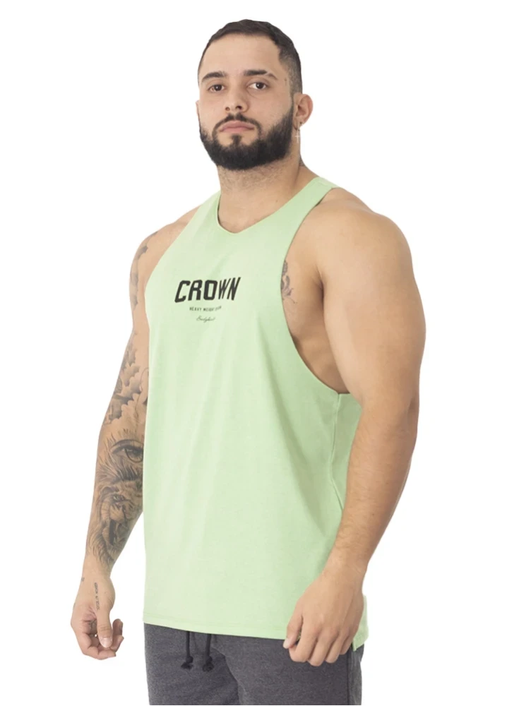 Regata Crown Corte Laser Bodybuilder  Verde 