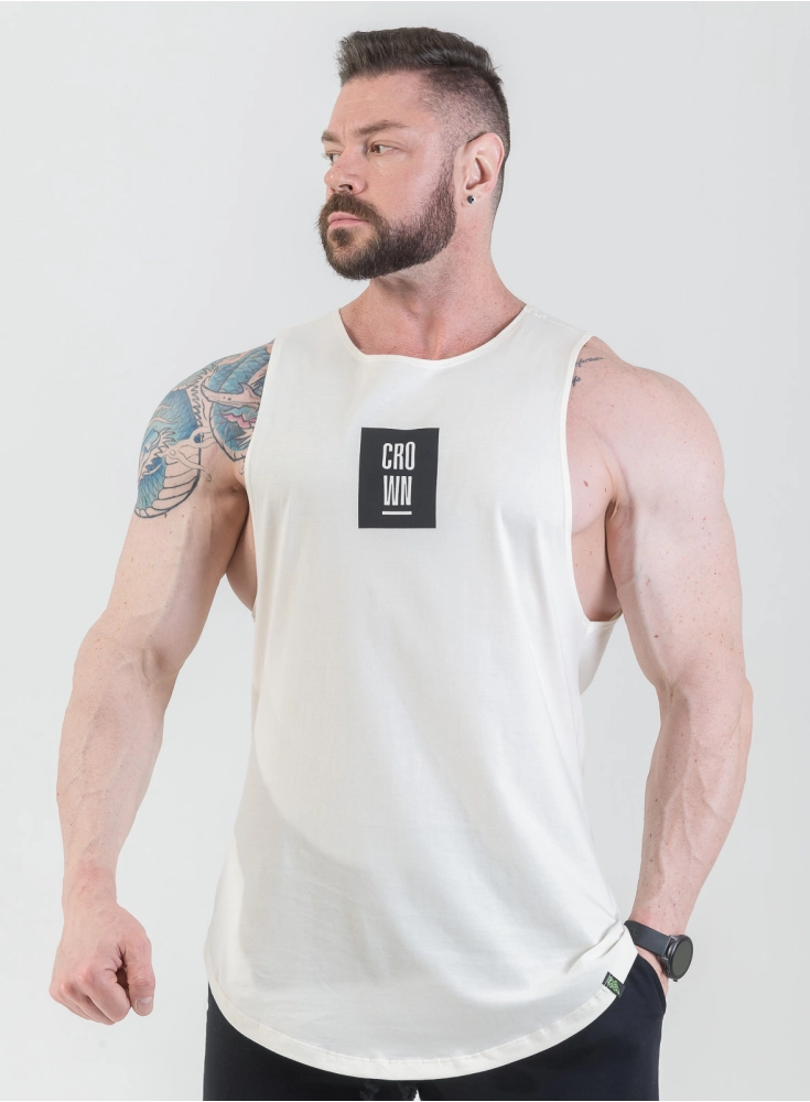 Regata Crown Tank Poster Off White Regata Crown Tank Poster Off White