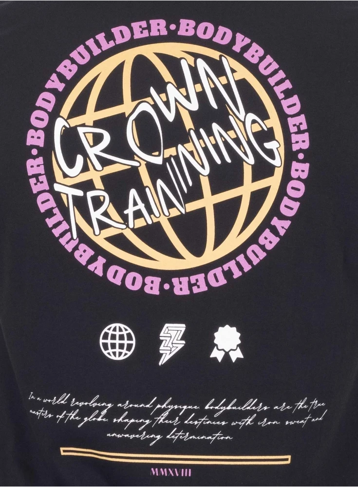 Regata Crown Japonesa Globe  Preto 
