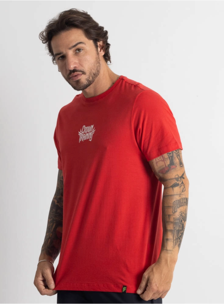 Camiseta Crown Training Legacy Vermelha