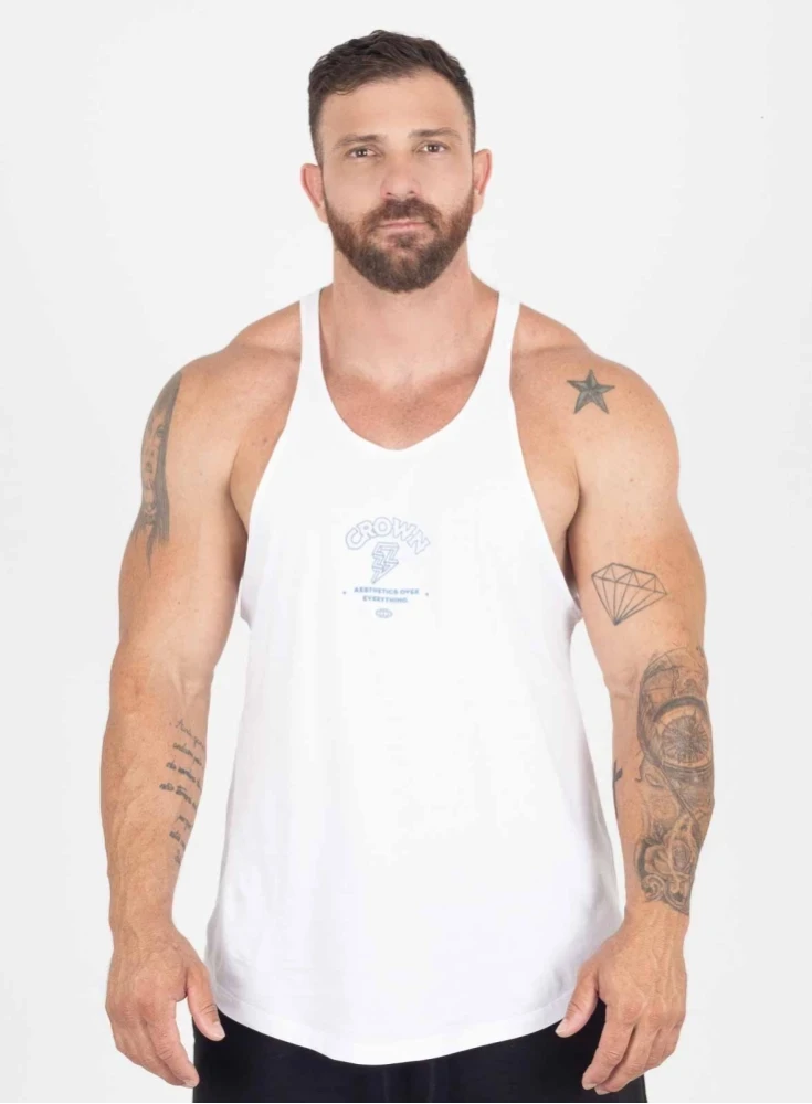 Regata Cavada Crown Aesthetic Power Branca