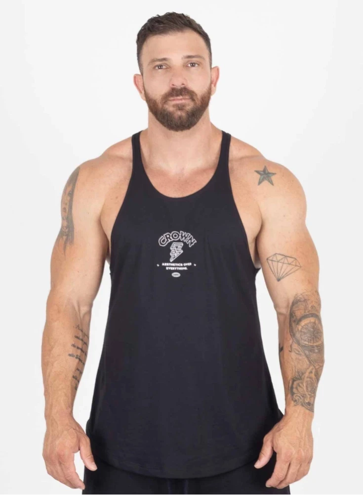 Regata Cavada Crown Training Aesthetic Power Preta