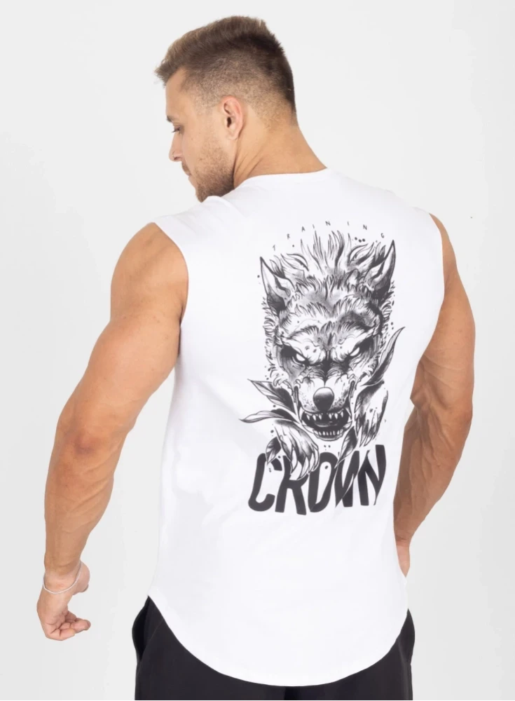 Regata Crown Japonesa Wolf  Branco 