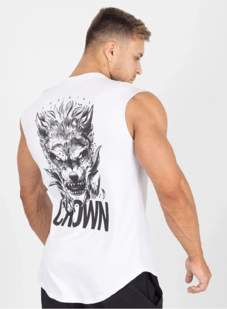 Regata Crown Japonesa Wolf  Branco 