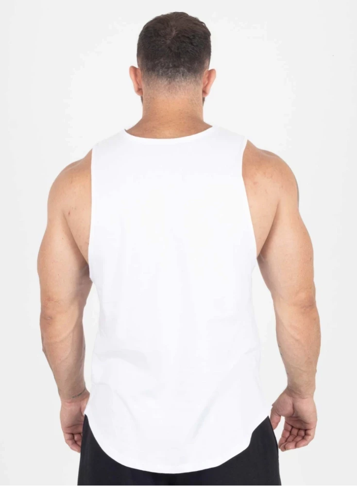 Regata Crown Tank Aesthetic Power Branca