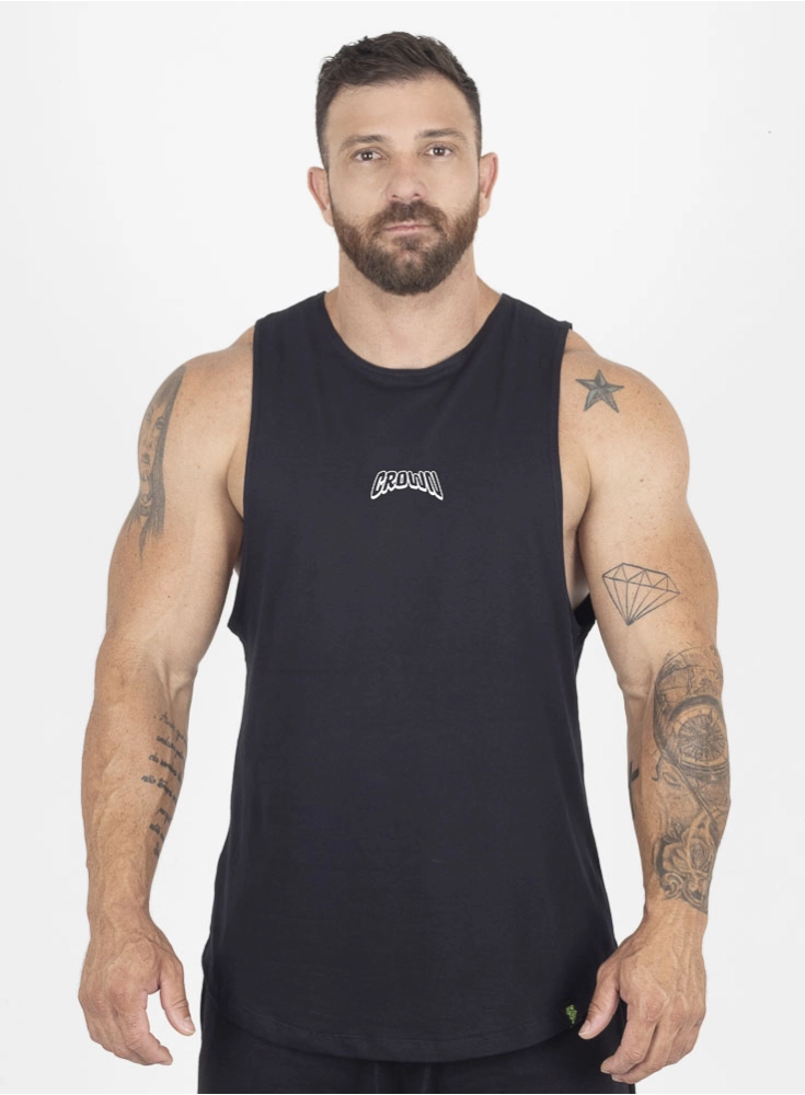 Regata Crown Tank Pardomorph Preta