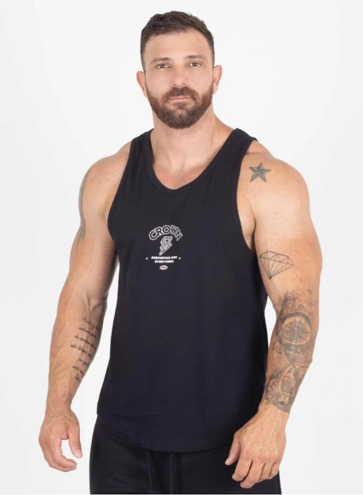 Regata Crown Tradicional Aesthetic Power Preta
