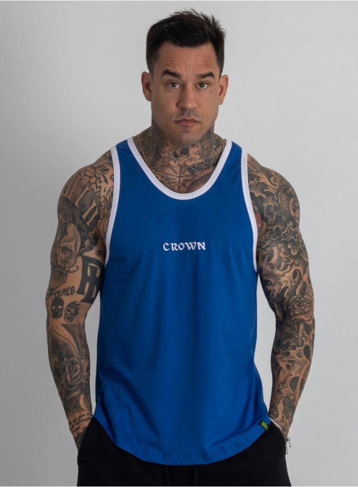 Regata Crown Tradicional Bordada Origin Azul Regata Crown Tradicional Bordada Origin Azul