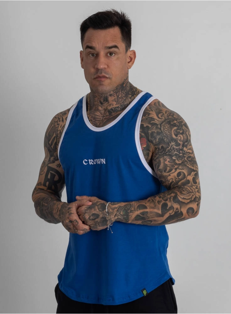 Regata Crown Tradicional Bordada Origin Azul Regata Crown Tradicional Bordada Origin Azul