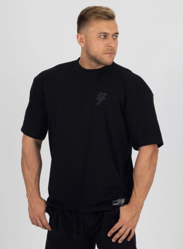 Camiseta Oversized Preta Arame Farpado Produto Camiseta Oversized Preta Arame Farpado