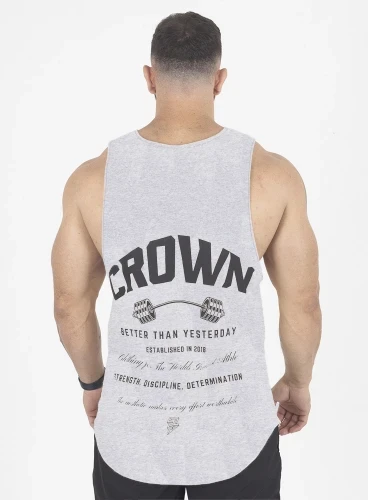 Regata Tank Crown Dumbbell Mescla Produto Regata Tank Crown Dumbbell Mescla
