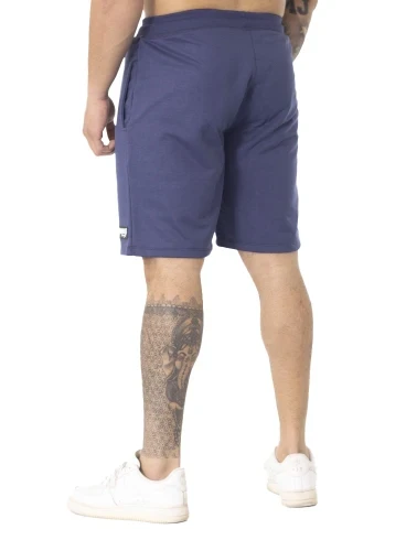 Produto Bermuda Crown Moletom Tradicional Azul Marinho 