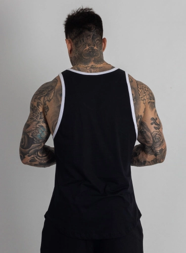 Produto Regata Crown Tradicional Bordada Origin Preta