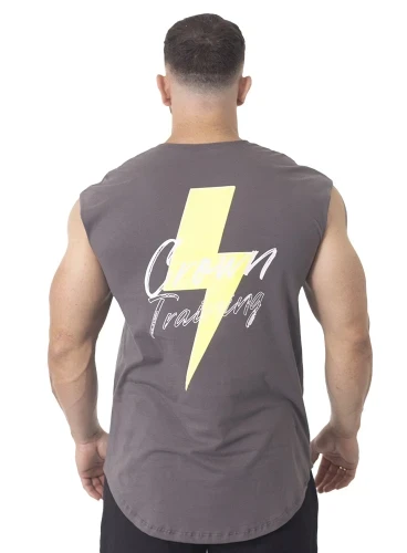 Produto Regata Japonesa Grafite Raio Crown Training