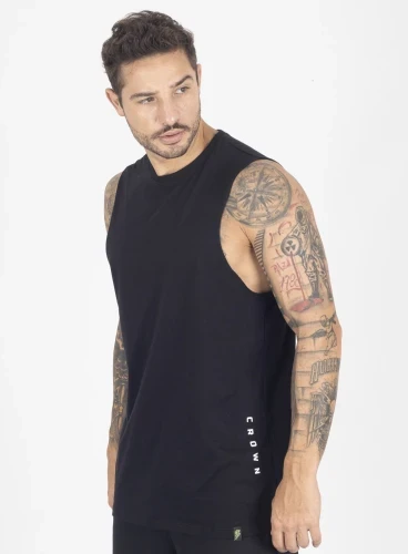 Regata Crown New Tank Elemental  Preto 