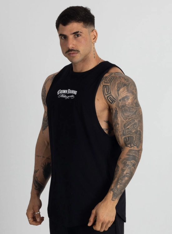 Produto Regata Crown Tank Cultura Preto