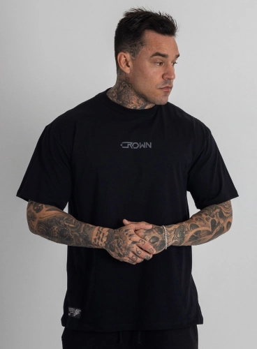 Camiseta Oversized HardLine Preta