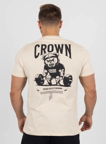 Produto Camiseta Crown Training Treino Fofo Creme
