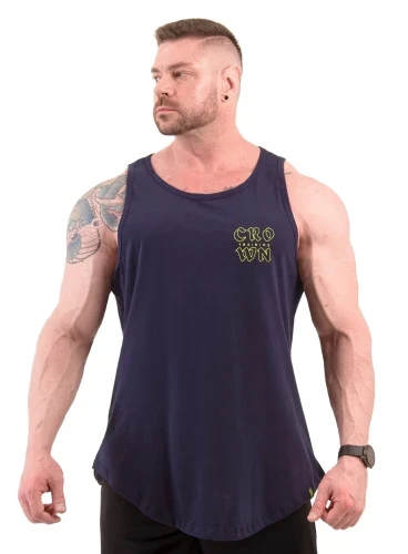 Produto Regata Crown Training Long Instincts Marinho