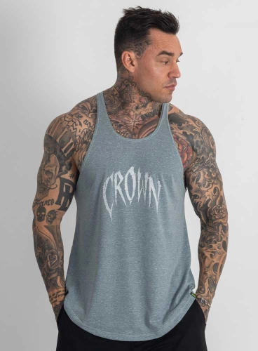 Regata Cavada Crown Beast Mescla Verde Acinzentado 