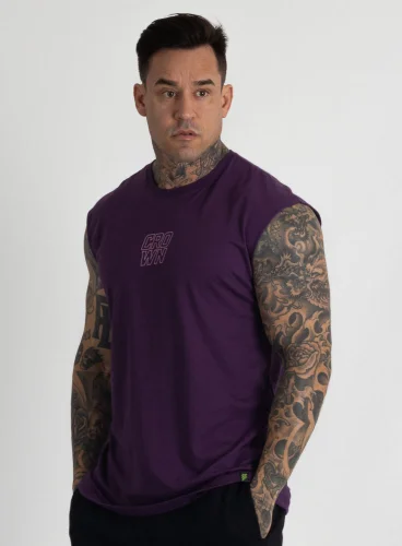 Regata Crown Japonesa Reta Static Bolt Roxo Produto Regata Crown Japonesa Reta Static Bolt Roxo