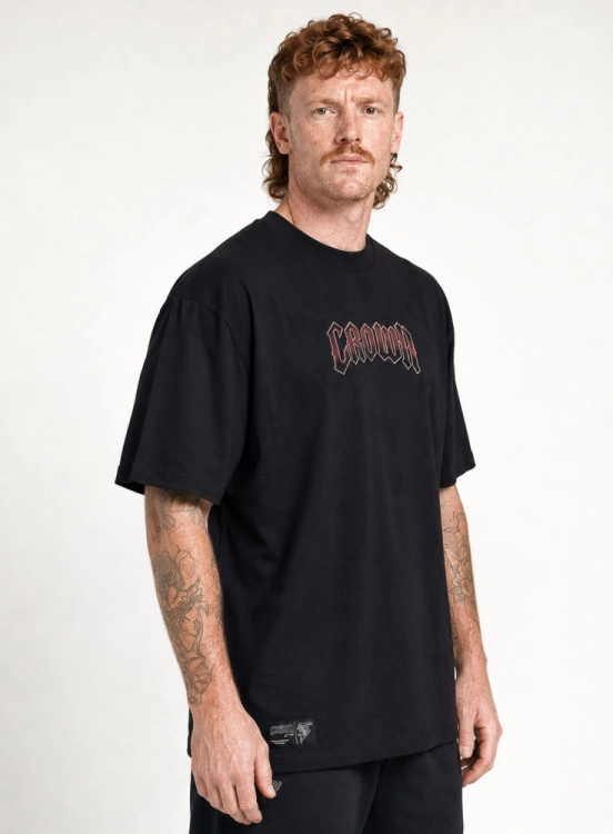 Produto Camiseta Oversized Lobo Preta