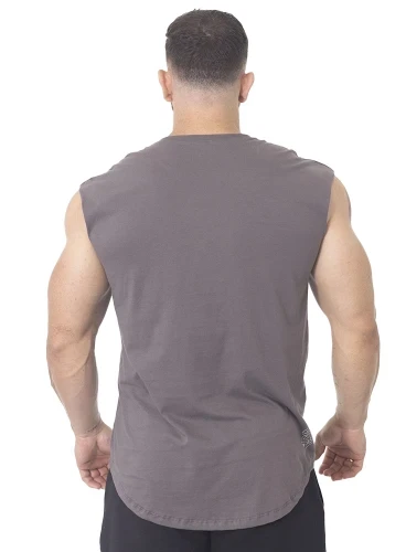 Regata Crown Japonesa Bodybuilder Grafite Produto Regata Crown Japonesa Bodybuilder Grafite