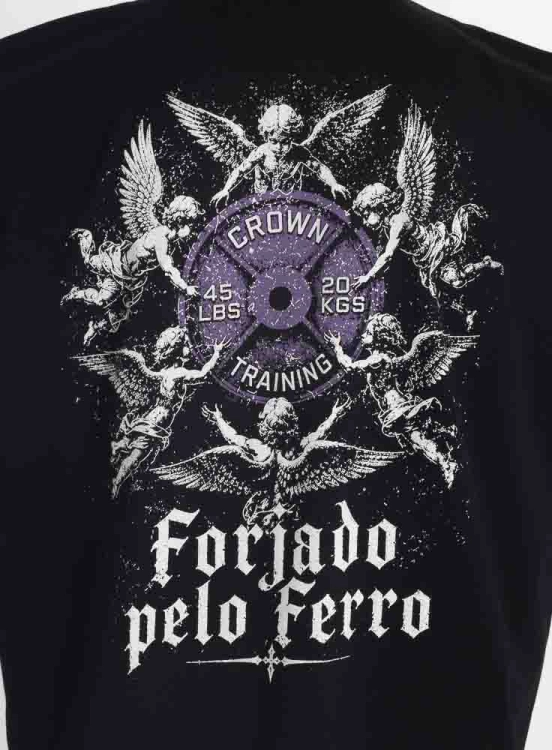 Produto Regata Crown Japonesa Forjado Preta