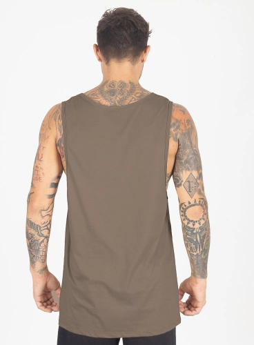 Produto Regata Crown Training Regatão Original Marrom Taupe