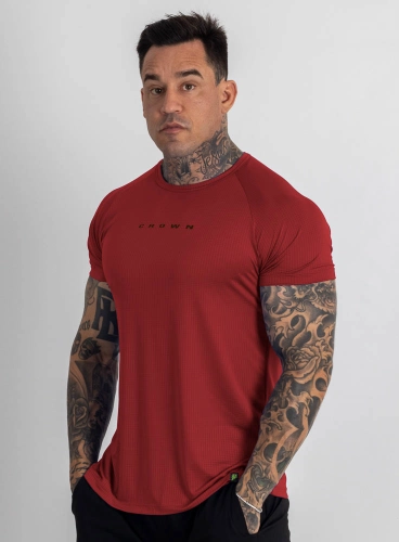 Produto Camiseta Crown Dry Fit Confort Neutral Vermelha