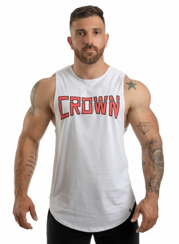 Regata Crown Tank Sport Branca