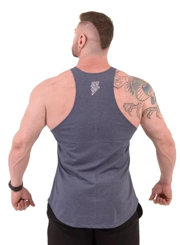 Produto Regata Cavada Crown Training Mescla Azul