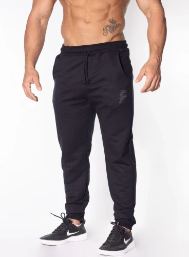 Calça de Moletom Crown Training  Raio Preta 