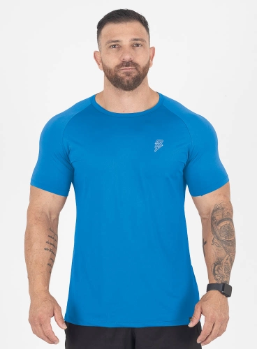 Camiseta Crown Dry Fit Lisa Azul