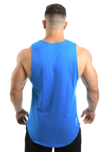 Regata Crown Tank Performance Azul Produto Regata Crown Tank Performance Azul