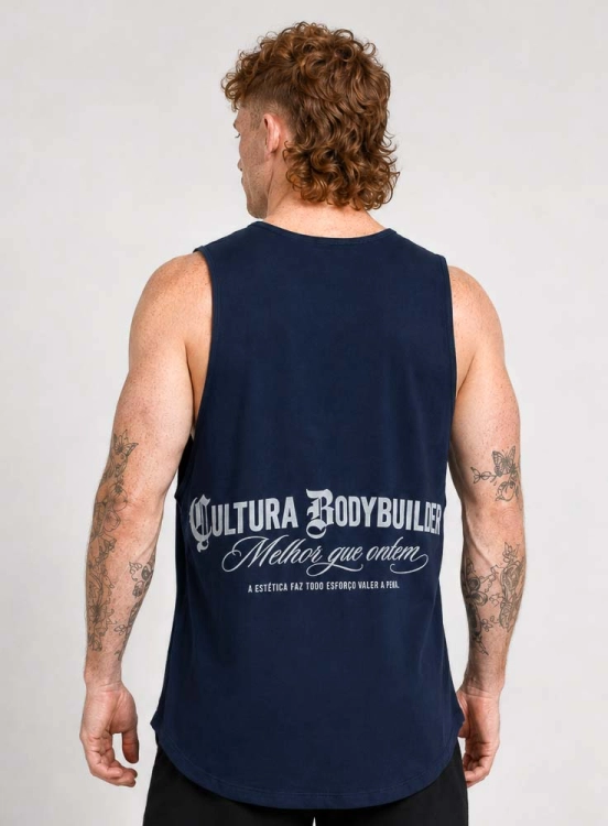 Produto Regata Crown Tank Cultura Azul Marinho