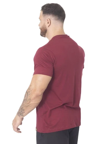 Camiseta Crown Training Bodybuilder Bordô Produto Camiseta Crown Training Bodybuilder Bordô
