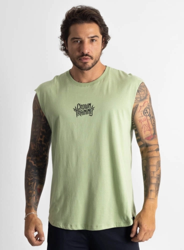 Regata Crown Japonesa Legacy Verde Produto Regata Crown Japonesa Legacy Verde