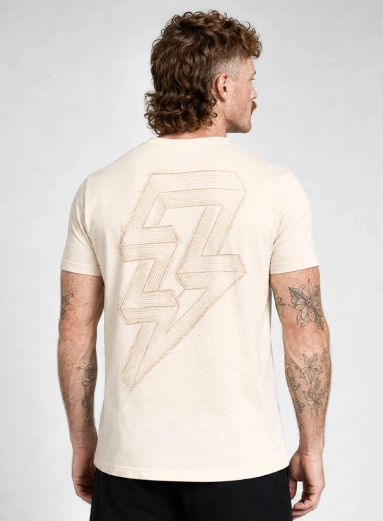Produto Camiseta Crown Training Static Bold Creme