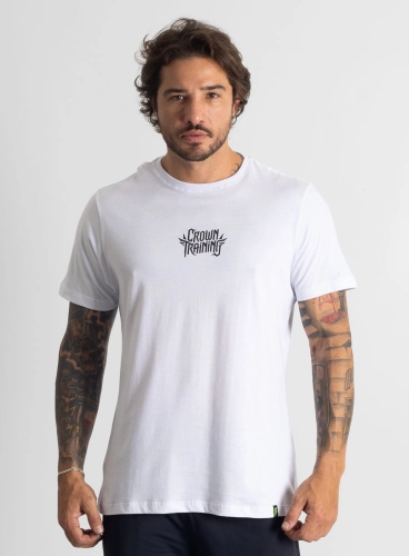 Camiseta Crown Training Legacy Branca Produto Camiseta Crown Training Legacy Branca