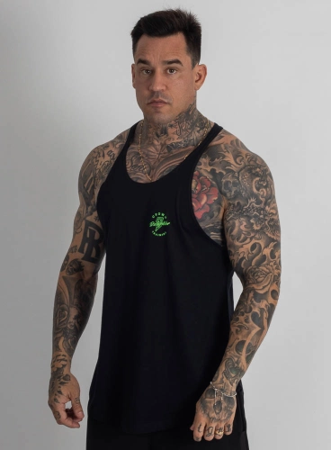 Produto Regata Cavada Crown Bodybuilding Preta