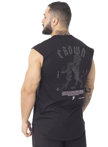 Regata Crown Training Japonesa Dark  Preto 