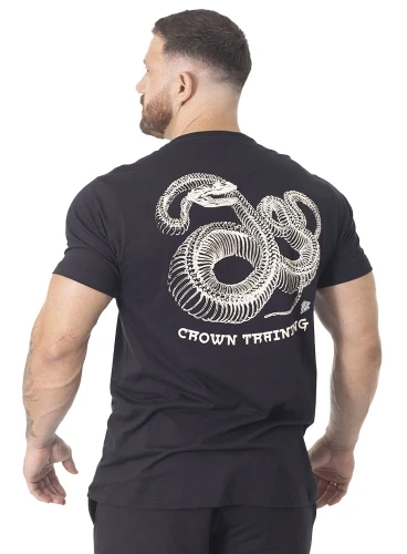 Camiseta Crown Training  Cobra  Preto 