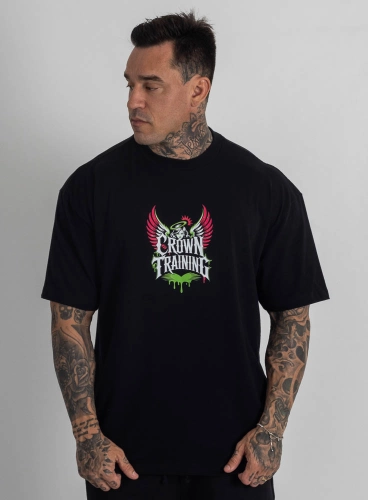 Camiseta Oversized Ascend Preta