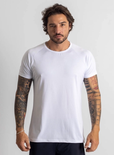 Produto Camiseta Crown Dry Fit ice Lisa Branca