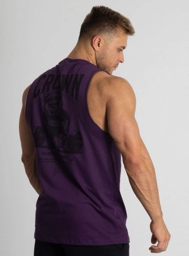 Produto Regata Crown New Tank Treino Fofo Roxa