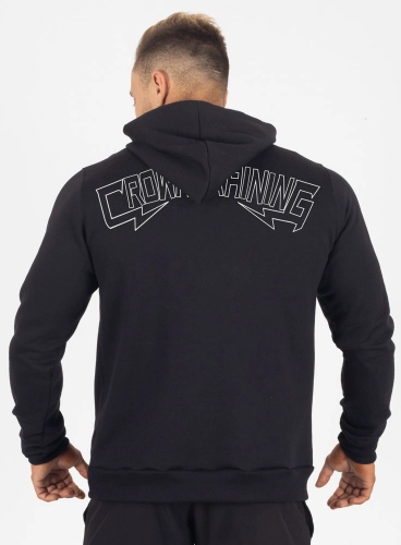 Moletom Crown Capuz Spark Preto