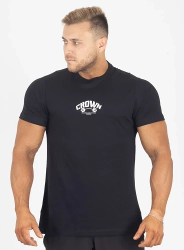 Produto Camiseta Preta Dumbbell Crown Training