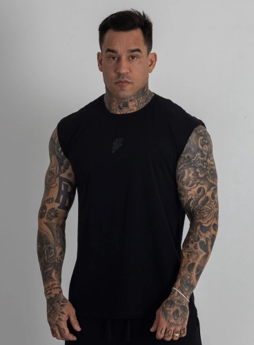 Regata Crown Japonesa Reta Bodybuilder Preta